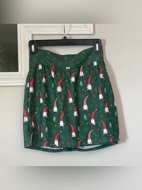 Skort Obsession Women’s Golf Tennis Skort Holiday Gnomes Green Size XS 15 Inches